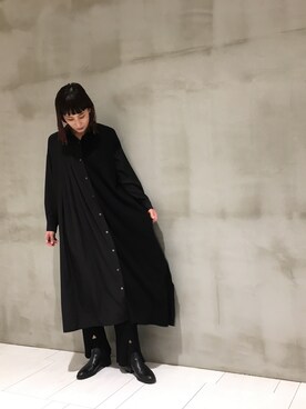 「OSMOSIS（オズモーシス）のアイテム（ワンピース/ドレス）」を使った、OSMOSIS大分 ORIEさん（レディース・170cm）の春コーディネート