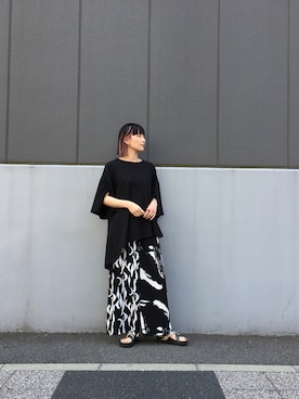 OSMOSIS大分 ORIEさん（レディース・170cm）の夏コーディネート