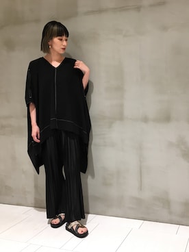 OSMOSIS大分 ORIEさん(レディース・170cm)の夏コーディネート