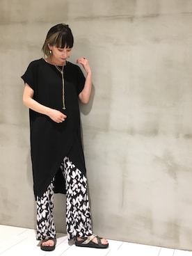 OSMOSIS大分 ORIEさん（レディース・170cm）の夏コーディネート