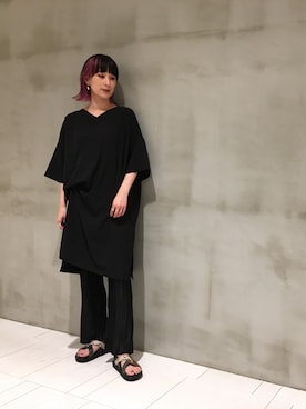 OSMOSIS大分 ORIEさん(レディース・170cm)の秋コーディネート