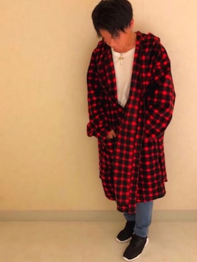 「L.H.P Private Brand（エルエイチピープライベートブランド）のアイテム（ジャケット/アウター）」を使った、Harukiさん（メンズ・168cm）の秋コーディネート