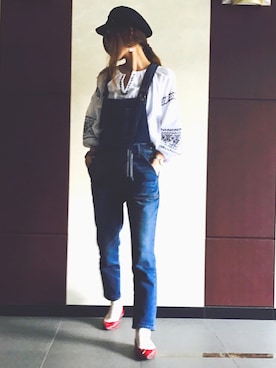 「くつした」｜「アイテム（アクセサリー）」を使った、RR♡さん（レディース・164cm）の春コーディネート