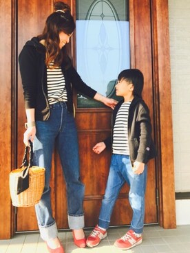 「NEW BALANCE（ニューバランス）の◆new balance KV996（スニーカー）」を使った、RR♡さん（レディース・164cm）の春コーディネート