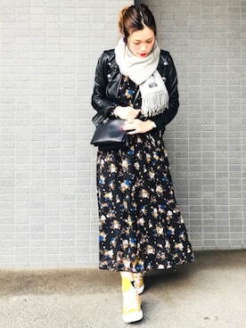 RR♡さん（レディース・164cm）の冬コーディネート