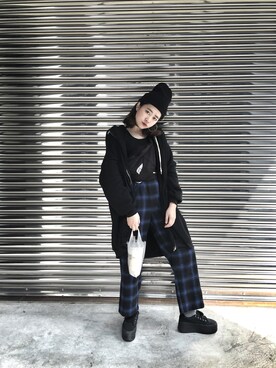 「freebird（フリーバード）のアイテム」を使った、小胖さん（レディース・160cm）の春コーディネート