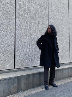 「LEMAIRE（ルメール）のアイテム（ジャケット/アウター）」を使った、づまさん（メンズ・175cm）の秋コーディネート