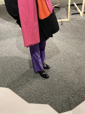 「MAN-TLE（マントル）のアイテム」を使った、づまさん（メンズ・175cm）の秋コーディネート