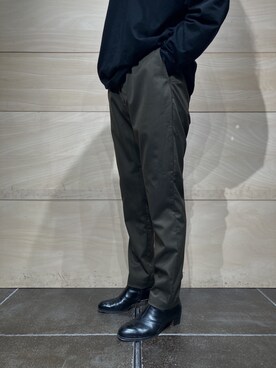 「HEALTH（ヘルス）のアイテム（パンツ）」を使った、づまさん（メンズ・175cm）の秋コーディネート