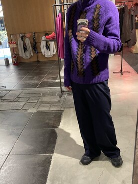 「KIKO KOSTADINOV（キコ コスタディノフ）のアイテム（シューズ）」を使った、づまさん（メンズ・175cm）の秋コーディネート