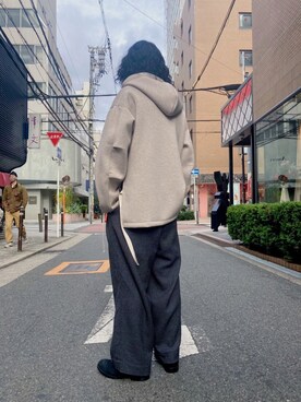 「HEALTH（ヘルス）のアイテム（パンツ）」を使った、づまさん（メンズ・175cm）の冬コーディネート