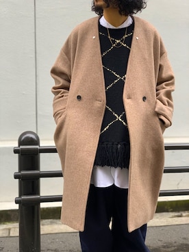 「ANITYA（アニティア）のアイテム」を使った、づまさん（メンズ・175cm）の冬コーディネート