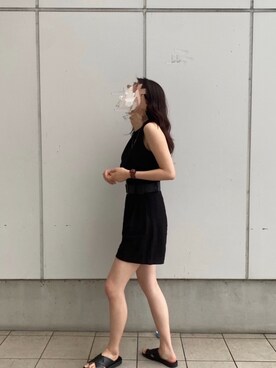 「アイテム（腕時計、ブラウン系）」を使った、gon.さん（レディース・165cm）の秋コーディネート