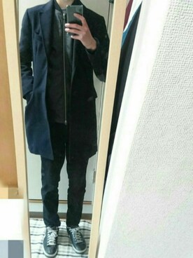 キー太さん（メンズ・186cm）の冬コーディネート