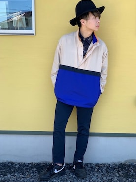 やなしゅんさん（メンズ・169cm）の春コーディネート