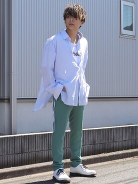 やなしゅんさん(メンズ・169cm)の春コーディネート