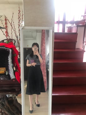 「JUSGLITTY（ジャスグリッティー）のアイテム（ワンピース/ドレス）」を使った、kenziさん（レディース・152cm）の春コーディネート