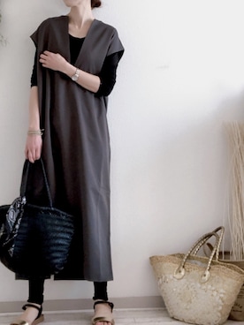 asさん（レディース・165cm）の冬コーディネート