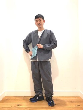 「アイテム（ブルゾン）」を使った、tanaka yukihisaさん（メンズ・165cm・30代）の春コーディネート