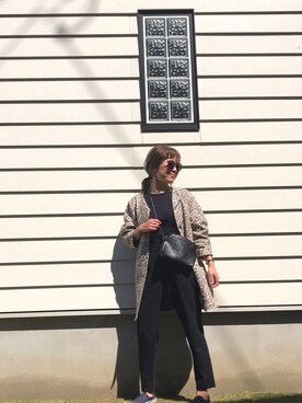 「LOUNGEDRESS（ラウンジドレス）のアイテム（オールインワン・サロペット）」を使った、go.goさん（レディース・155cm）の春コーディネート