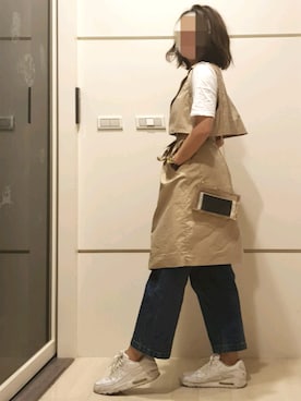 「ALDO（アルド）のアイテム（腕時計）」を使った、釹鉮さん（レディース・168cm）の春コーディネート