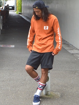 「JUNGLES（ジャングルス）のアイテム」を使った、naotoさん（メンズ・172cm）の秋コーディネート
