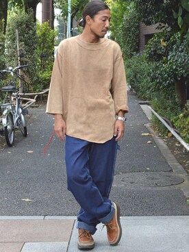 「STANLEY（スタンレー）のアイテム」を使った、naotoさん（メンズ・172cm）の秋コーディネート