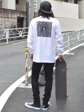 「NOVE（ノーヴェ）のアイテム」を使った、naotoさん（メンズ・172cm）の春コーディネート