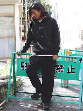 「ROARK REVIVAL（ロアークリバイバル）のアイテム」を使った、naotoさん（メンズ・172cm）の秋コーディネート