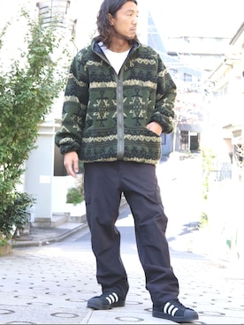 「アイテム（ブルゾン）」を使った、naotoさん（メンズ・172cm・40代）の秋コーディネート