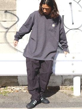 「PROPS-STORE（プロップス ストア）のアイテム」を使った、naotoさん（メンズ・172cm）の冬コーディネート