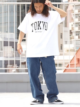 「made in standard （メイドインスタンダード）のアイテム」を使った、naotoさん（メンズ・172cm）の春コーディネート