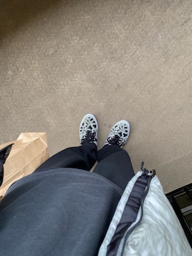 「Supreme x The North Face」｜「アイテム（ダウンジャケット/コート）」を使った、Keyさん（メンズ・176cm）の冬コーディネート