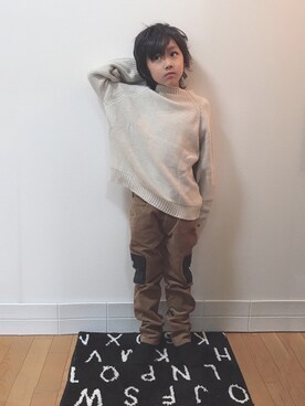 「RADCUSTOM」｜Hayatoさん（キッズ・120cm）の冬コーディネート