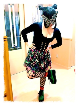 「オフ会」｜すちさん（レディース・151cm）の冬コーディネート
