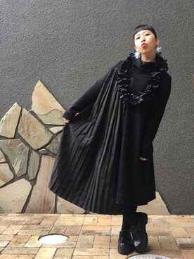 「CUBRUN」｜すちさん（レディース・151cm）の冬コーディネート