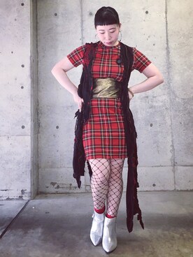「FOREVER 21」｜「アイテム（その他）」を使った、すちさん（レディース・151cm）の春コーディネート
