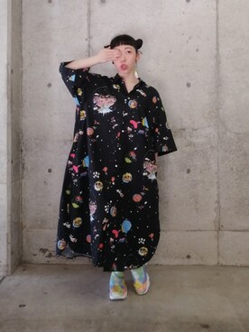 TSUMORI CHISATOのワンピースを使った人気ファッションコーディネート