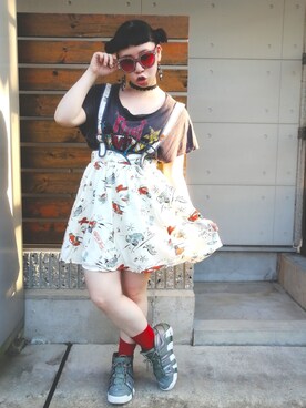 「gallery（ギャラリー）のアイテム」を使った、すちさん（レディース・151cm）の夏コーディネート