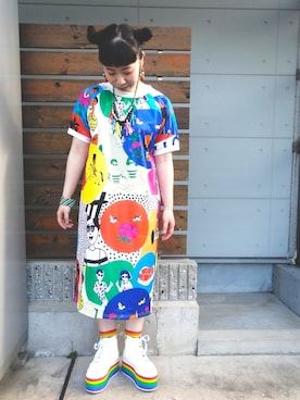 「shein」｜すちさん（レディース・151cm）の夏コーディネート