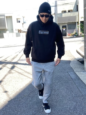 Supreme シュプリーム のパーカーを使った人気ファッションコーディネート Wear
