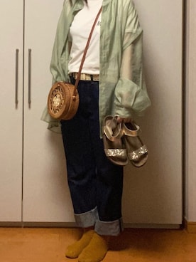 みくつんさん（レディース・161cm）の春コーディネート