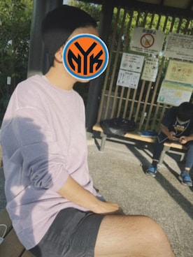 「SPINNS（スピンズ）のアイテム（ニットキャップ/ビーニー）」を使った、たっきーさん（メンズ・172cm）の夏コーディネート