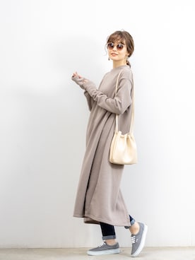 「White Collection（ホワイトコレクション）のアイテム」を使った、whitecollectionさん（レディース・168cm）の秋コーディネート