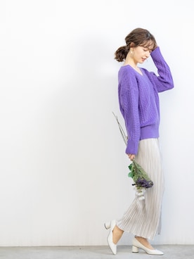 「ENNEA（エンネア）のアイテム」を使った、whitecollectionさん（レディース・168cm）の秋コーディネート