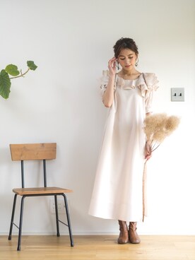 「White Collection（ホワイトコレクション）のアイテム」を使った、whitecollectionさん（レディース・165cm）の秋コーディネート