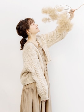 「White Collection（ホワイトコレクション）のアイテム」を使った、whitecollectionさん（レディース・168cm）の秋コーディネート