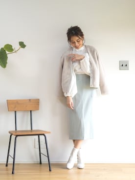 「White Collection（ホワイトコレクション）のアイテム」を使った、whitecollectionさん（レディース・165cm）の秋コーディネート