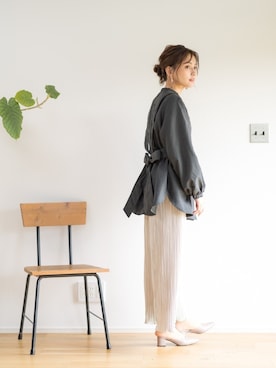 「White Collection（ホワイトコレクション）のアイテム」を使った、whitecollectionさん（レディース・165cm）の秋コーディネート