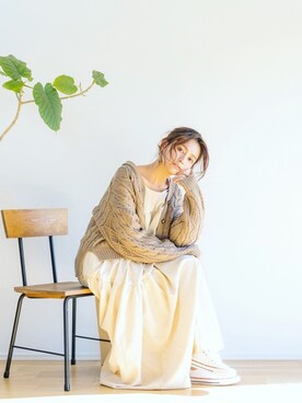 「White Collection（ホワイトコレクション）のアイテム」を使った、whitecollectionさん（レディース・165cm）の冬コーディネート